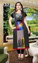 Fancy Printed Crape Kurti  thumb 12