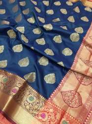 Fancy Banarasi Printed Saree 