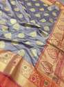 Fancy Banarasi Printed Saree  thumb 11