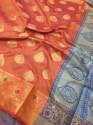 Fancy Banarasi Printed Saree  thumb 6