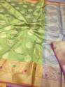 Fancy Banarasi Printed Saree  thumb 7