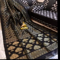 Linen Benarasi Saree