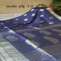Linen Embroidered Saree  thumb 9