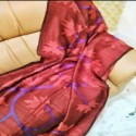 Matka Muslin Floral Sarees  thumb 2