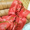 Matka Muslin Floral Sarees  thumb 4