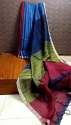 multicoloured-linen-saree