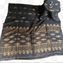 Organic Linen Saree  thumb 2