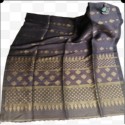 Organic Linen Saree  thumb 8