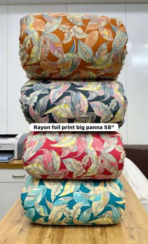 17 kg  Biba Rayon Peinted Fabric 
