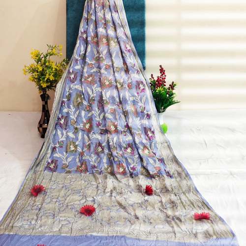 Siffon silk  by Arbi Sarees