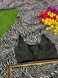 ANIMAL PLEATED SAREE