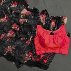 Digital Printed Georgette Saree