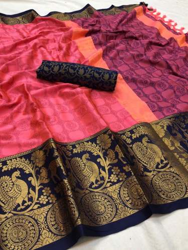 Hiran mor Aura silk