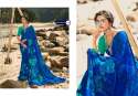 Rich Georgette Print sarees thumb 4