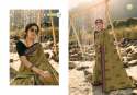 Rich Georgette Print sarees thumb 6