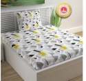 Cotton Single Geometric Bed Sheets