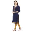 Designer Embroidery Georgette Kurti thumb 5