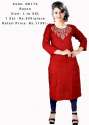 Designer Kurtis With Multi-color  Embroidery thumb 1