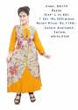 Designer Rayon Kurtis With Multi color Print thumb 1
