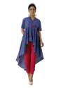navy-blue-indo-western-printed-designer-kurtis