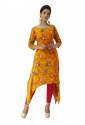 yellow-trail-cut-designer-kurtis-funky-print