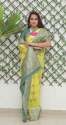 lemon-color-jacquard-border-lichi-silk-saree