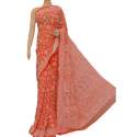 Chikan Georgette Saree