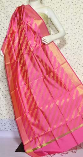 Ladies  Designer Banarasi Silk Dupatta  by Smriti Textile and Handicraft