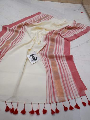 Authentic Mulmul Cotton Very Soft Saree