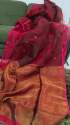 Beautiful Party wear Matka Muslin Silk saree thumb 12