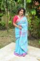 Designer Khadi Cotton Saree thumb 2