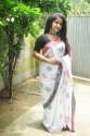 Designer Khadi Cotton Saree thumb 3