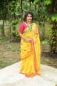 Designer Khadi Cotton Saree thumb 5