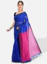 Designer Silk Cotton Handloom Saree thumb 1
