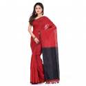 Designer Silk Cotton Handloom Saree thumb 12