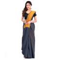 Designer Silk Cotton Handloom Saree thumb 5