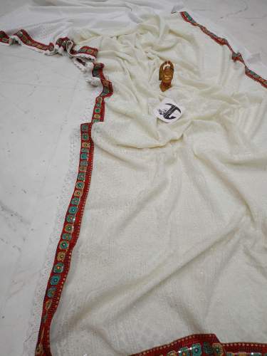 Exclusive Fancy Chikankari Saree