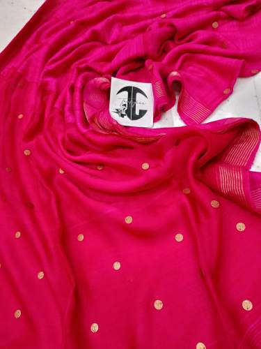 Exclusive Pure Gini Woven Matka Saree by tanti ghar