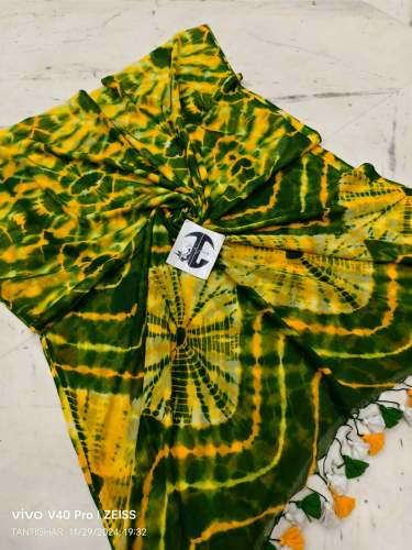 Exclusive Pure Mulmul Cotton Badhni Saree