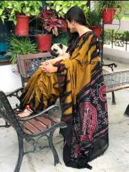 Fancy Soft Cotton Silk Sambalpuri Saree