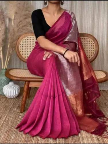 Fashionable Exclusive Sico Khadi Saree