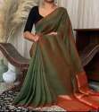 Fashionable Exclusive Sico Khadi Saree thumb 1