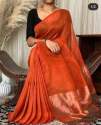 Fashionable Exclusive Sico Khadi Saree thumb 8