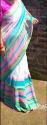 Lining Pure Cotton Begumpuri saree