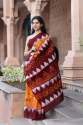 Pure Cotton Handi Craft Printed Saree thumb 5