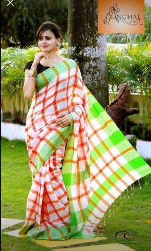 Pure Cotton Tangail Saree