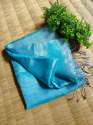 Pure Hand Loom  Tissue Linen Saree.  thumb 13