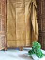 Pure Hand Loom  Tissue Linen Saree.  thumb 9