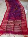 Pure Handwoven Linen Saree thumb 14