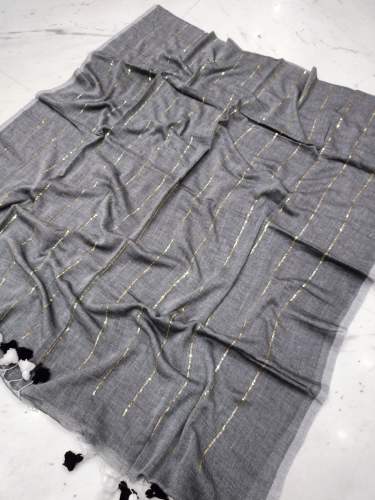 Pure Mul cotton chain woven Saree by tanti ghar